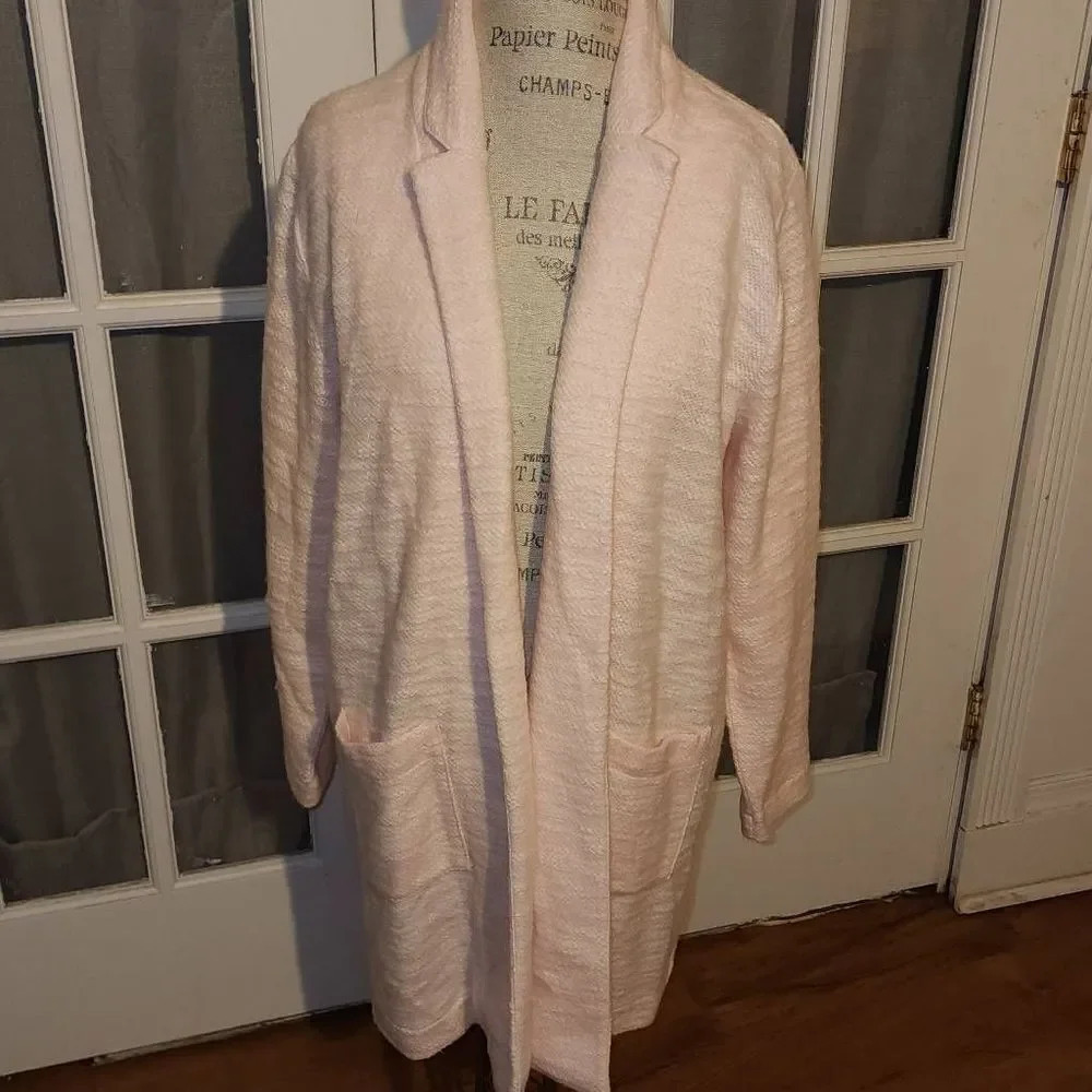 NWT Lane Bryant Womens Pink‎ Knit Cardigan Sweater 14 16 P